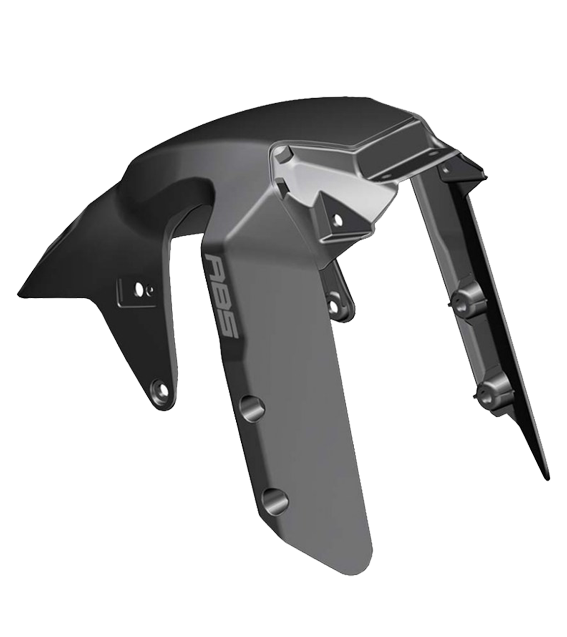 GUARDABARROS DELANTERO GRIS ZONTES G1-125