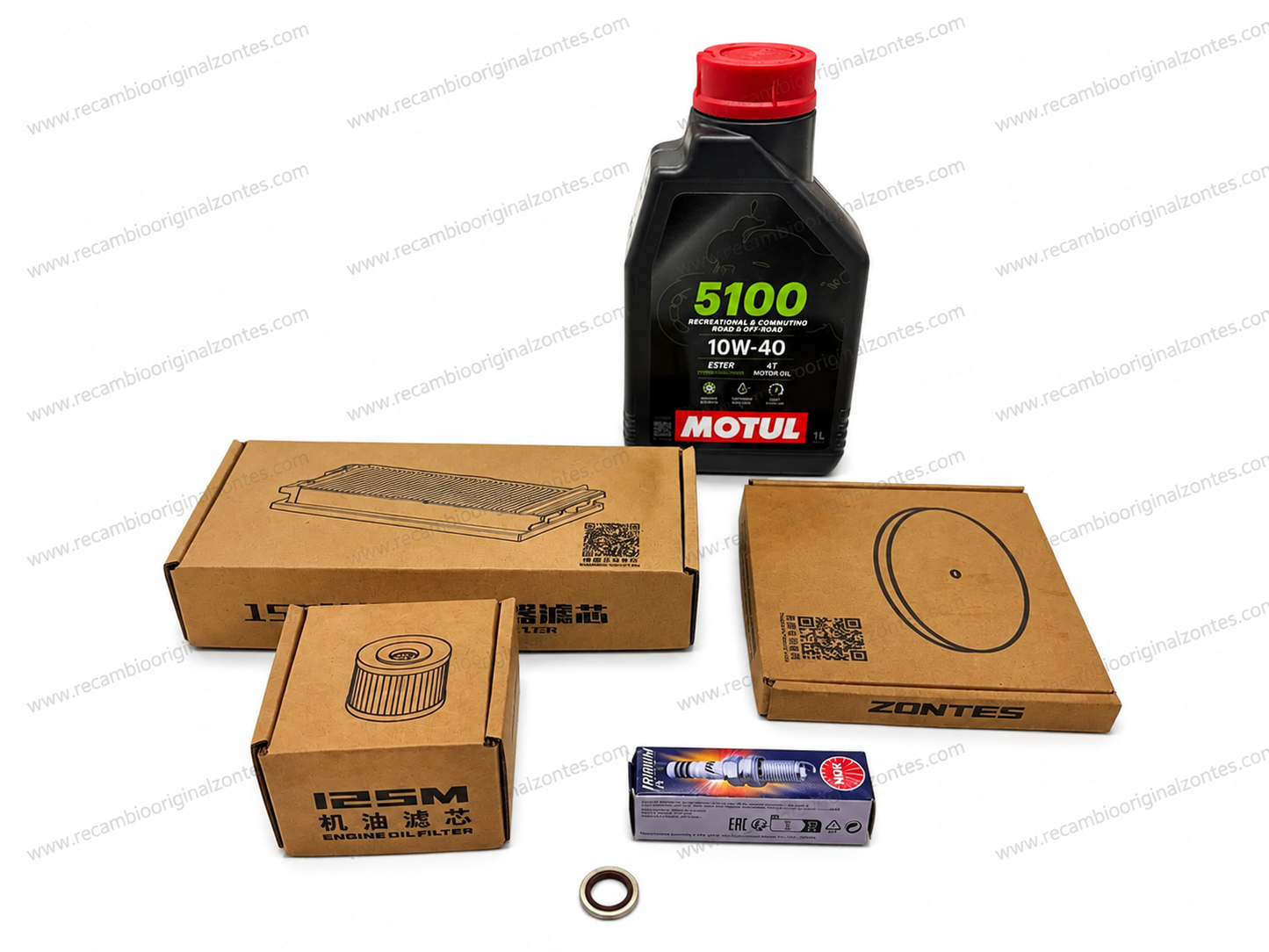 Kit Mantenimiento Zontes 125D / E/ M / Desde junio 2024 en adelante