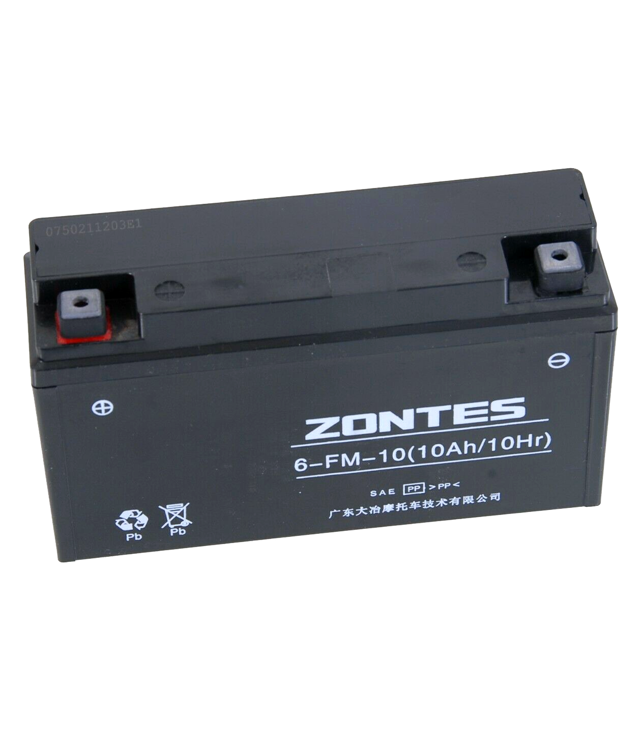 BATERIA (6-FM-10/10AH) ZONTES G1-125/310/350