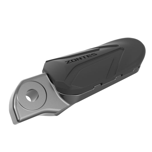 REPOSAPIES DELANTERO IZQUIERDO GRIS ZONTES 125/350