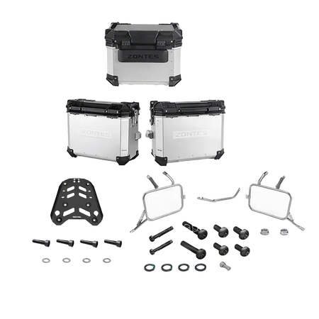 CJTO 3 MALETAS PLATA703T (35L+45L)