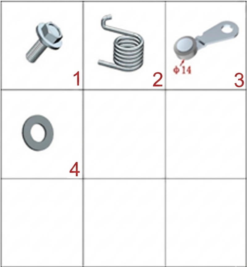 Despiece numerado