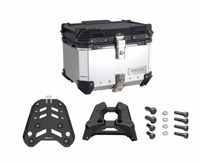 MALETA TOP CASE PLATA