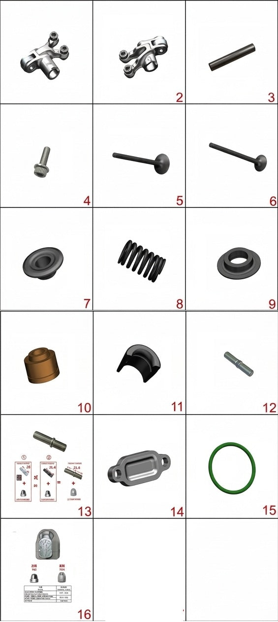 Despiece numerado