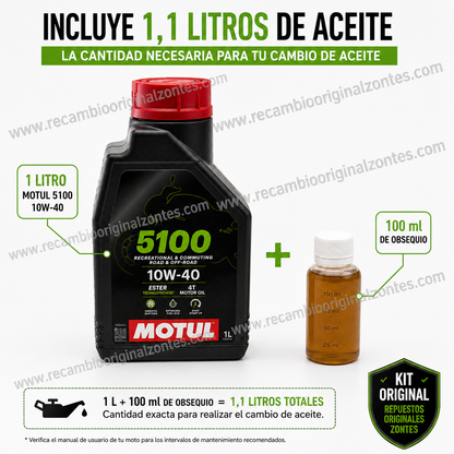 Kit de Mantenimiento Zontes Z2- 125 / G1- 125 / U- 125 / U1- 125 / GK- 125
